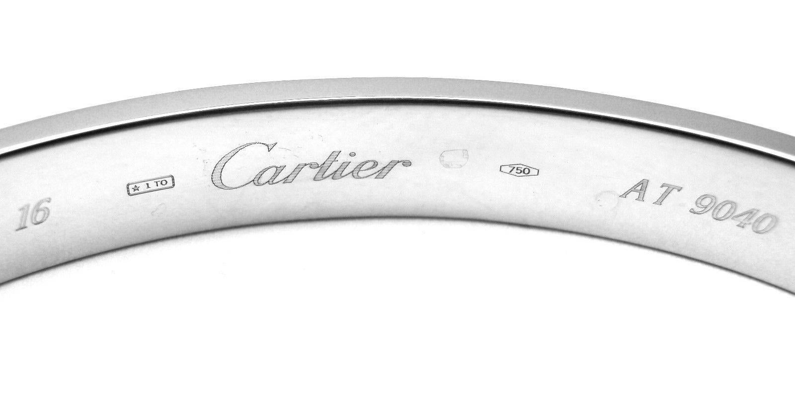Cartier Love gold Bangle Bracelet 1