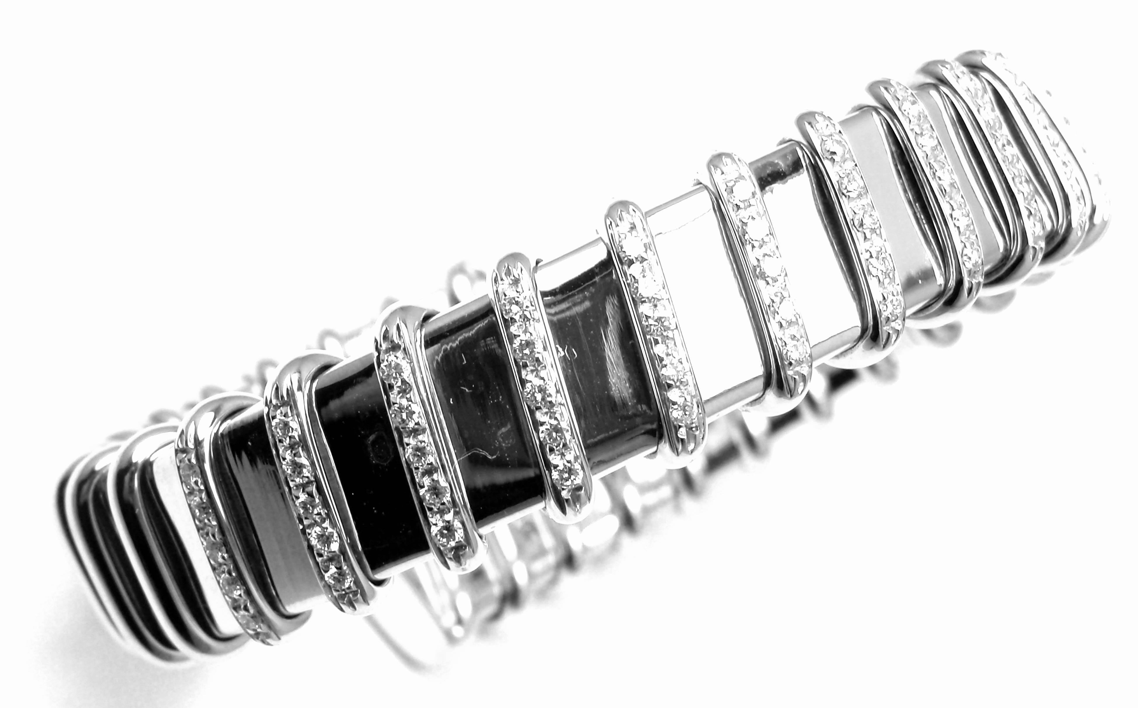 Roberto Coin Nabucco Collection Ruby Diamond Gold Bracelet 4