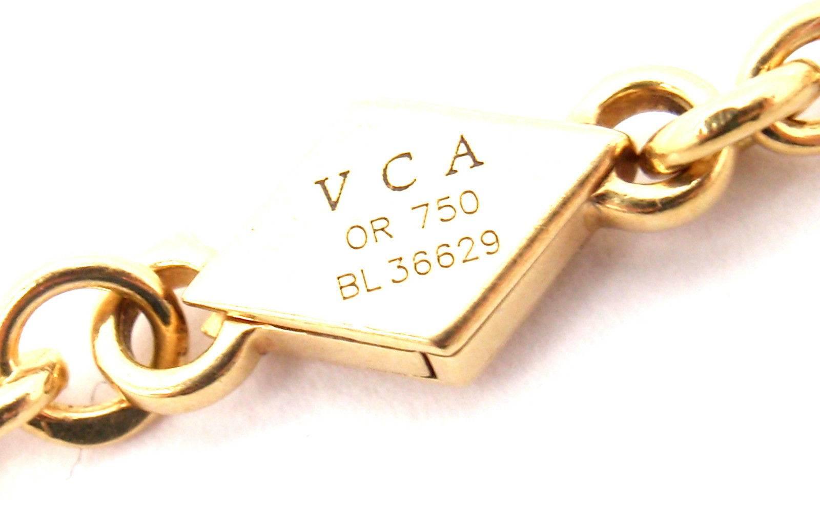 Van Cleef & Arpels Gold Link Bracelet 2
