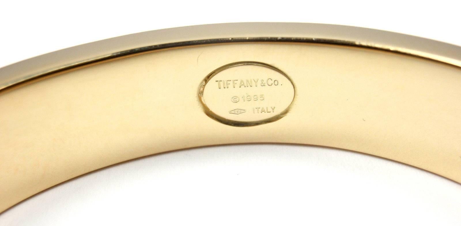 Women's Tiffany & Co. Atlas Gold Bangle Bracelet