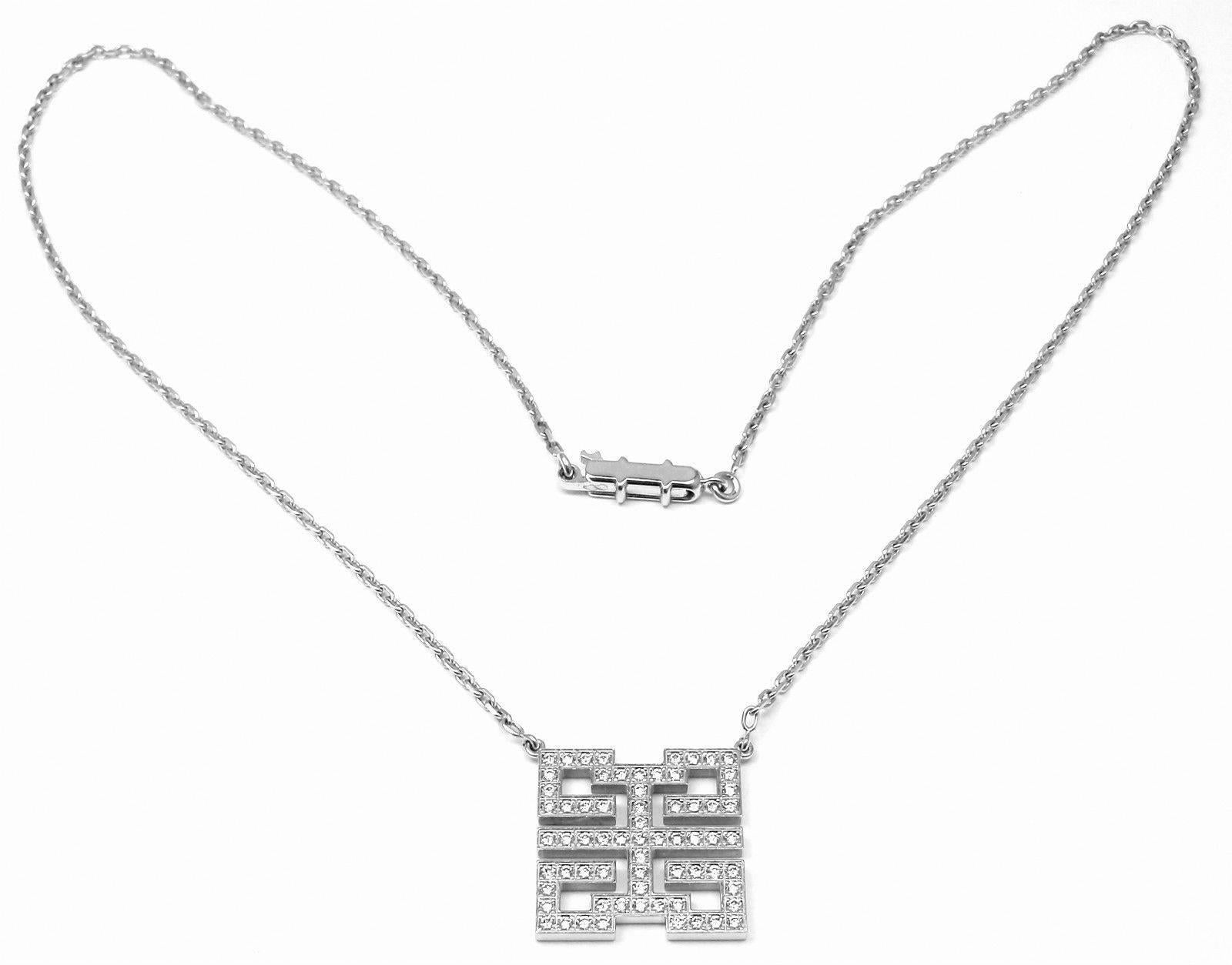 Women's or Men's Cartier Baiser du Dragon Diamond Gold Pendant Necklace