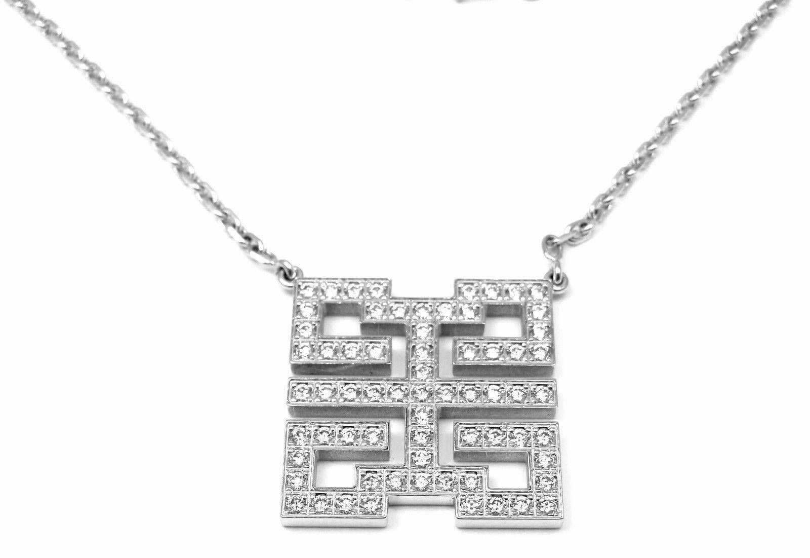 Cartier Baiser du Dragon Diamond Gold Pendant Necklace In New Condition In Southampton, PA