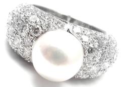Cartier Juliette Zuchtperlen-Diamant-Goldring