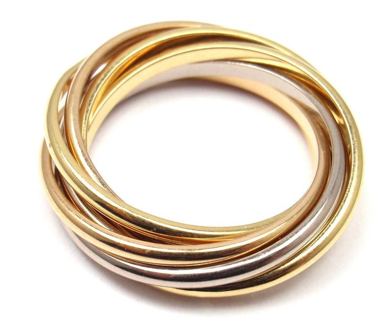 cartier trinity ring 7 band