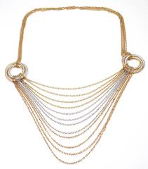 Cartier Trinity de Cartier Diamond  Multicolor Gold Necklace