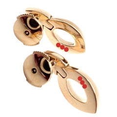 Cartier Diamond Diadea Yellow Gold Bracelet Earrings Set
