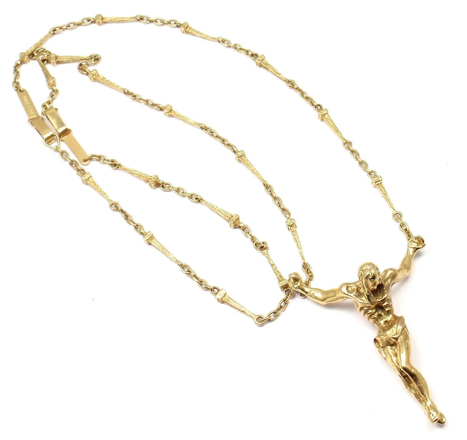 Salvador Dalí Cristo San Juan en la Cruz Collar de Oro Pulsera 5