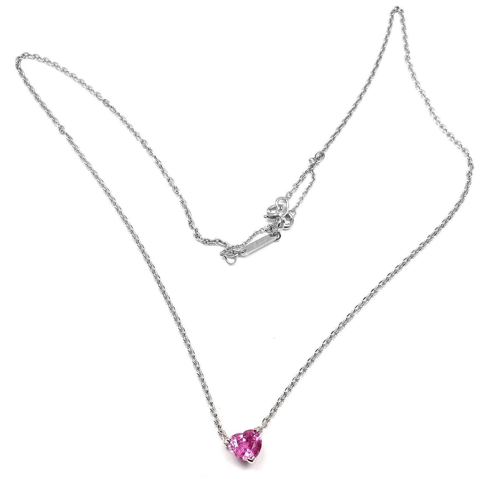 cartier pink diamond necklace
