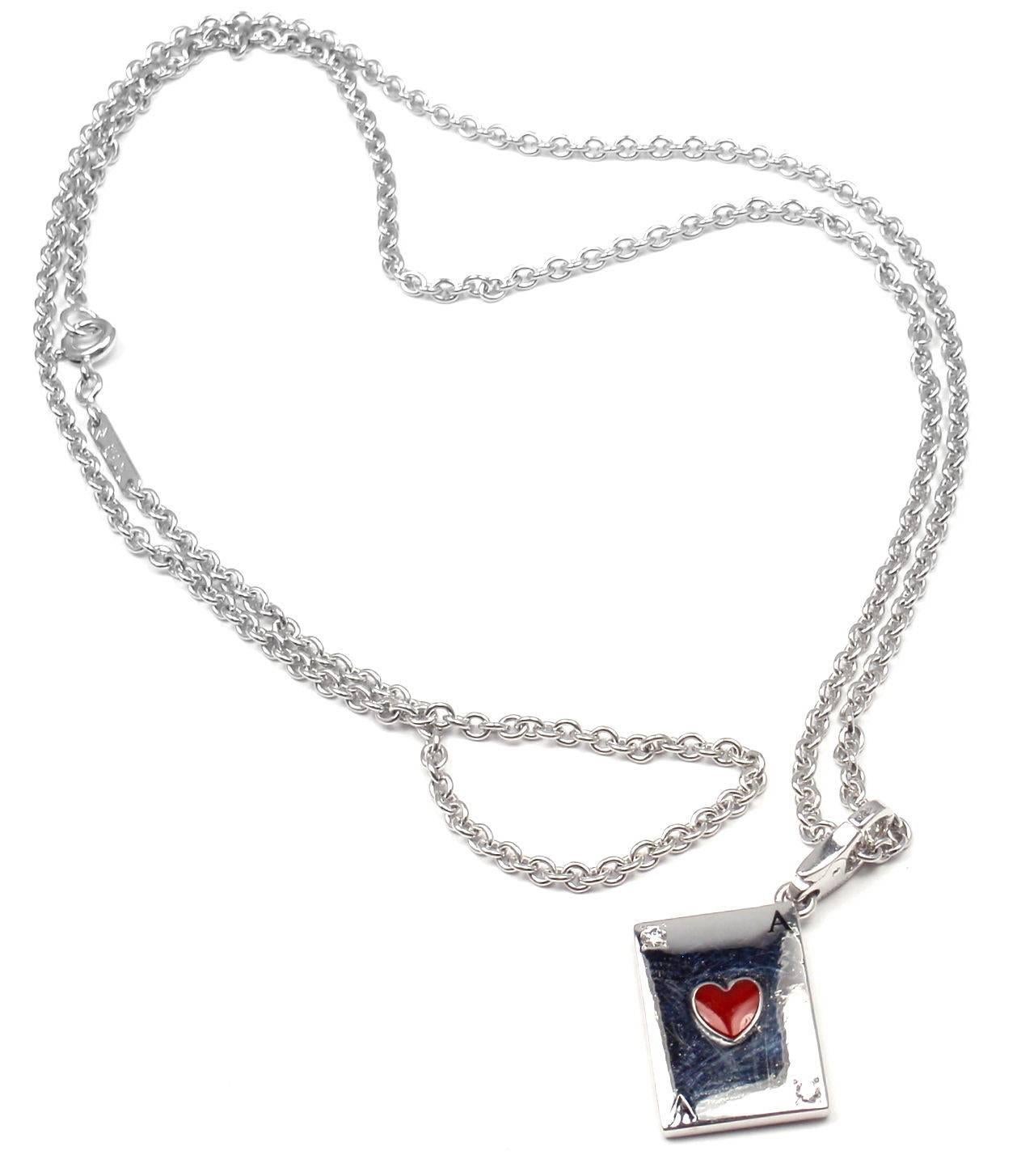 ace of hearts necklace