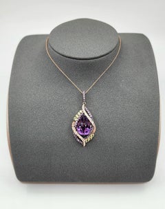 Le Vian Crazy Collection Multi-Stone Pendant in 14k Rose Gold