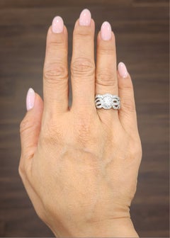 1,00 ct Diamant-Verlobungsring aus 18 Karat Weißgold