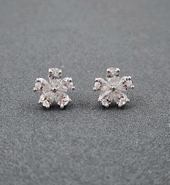 Pendientes de diamantes en forma de pera de 1,51 ct