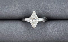 1.53 ct Diamond Engagement Ring set in Platinum