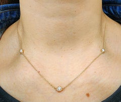 Tiffany Elsa Peretti Diamonds by the Yard Necklace