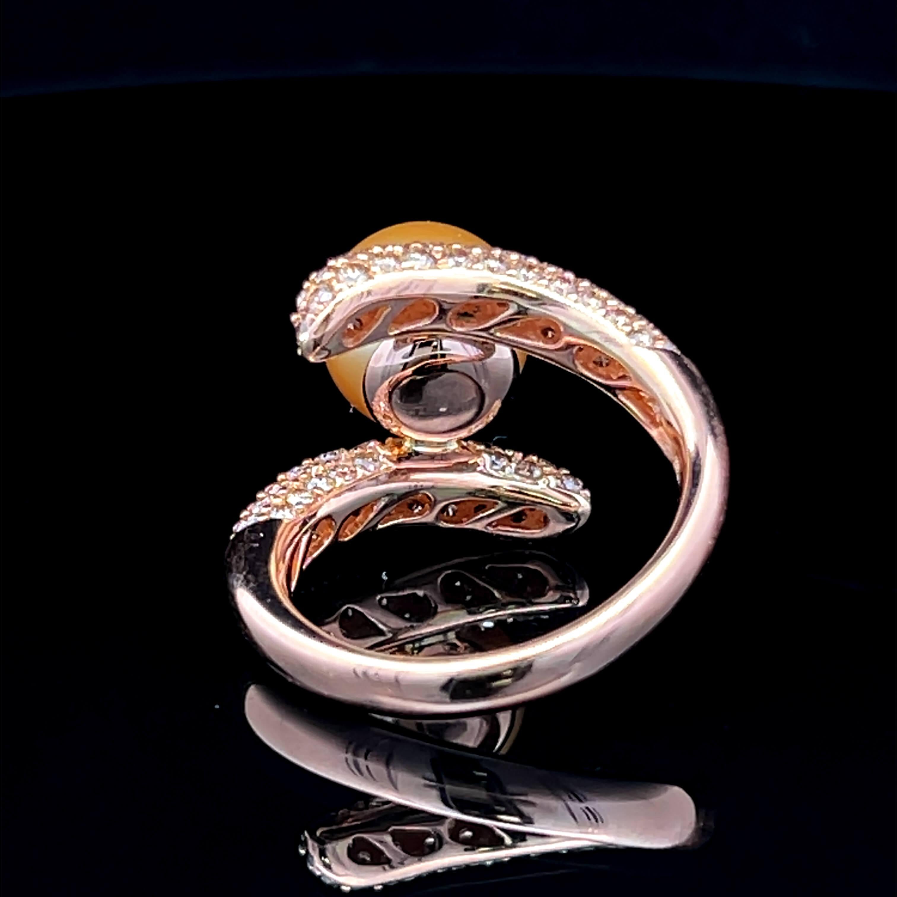 Autore Perlen- & Diamantring CIRCA 1990er Jahre im Zustand „Gut“ im Angebot in ADELAIDE, SA