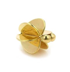 Cartier Double C Apple 18k Yellow Gold Charm Pendant