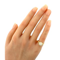 Tiffany & Co. HardWear Diamond 18k Yellow Gold 8mm Sphere Ring Size 4