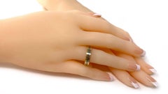Cartier Vendôme Louis 18k Tri-Color Gold 4.8mm Band Ring w/Cert Size US 6.5 EU 5
