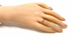 Tiffany & Co. Novo 18k Yellow Gold Band Ring Size 4