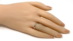Cartier Platinum 2.5mm Wide Dome Wedding Band Ring Size US 8 EU 57
