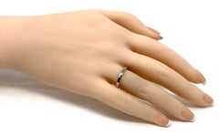 Cartier Platinum Wedding Band Ring Size US 8 EU 57