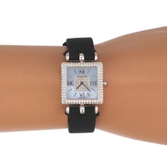 Van Cleef & Arpels Classique Diamond 18k White Gold Ladies Watch
