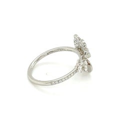 Tiffany & Co. Paper Flowers Diamond Platinum Ring Size 7