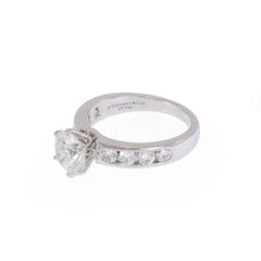 Tiffany & Co. 2.62ct Diamond Platinum Engagement Ring GIA Cert Size 7