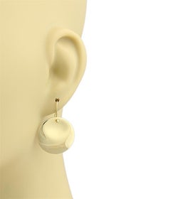 Tiffany & Co. Elsa Peretti 18k Yellow Gold Round Dangle Earrings