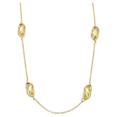 Tiffany & Co. Elsa Peretti Seahorse 18k Yellow Gold Necklace 16"