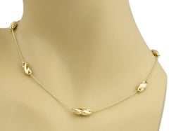 Tiffany & Co. Elsa Peretti Seahorse 18k Yellow Gold Necklace 16"