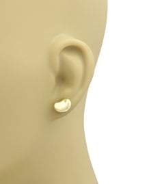 Tiffany & Co. Elsa Peretti Bean 18k Yellow Gold Stud Earrings