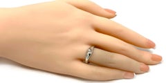 Tiffany & Co. Peretti Diamond Pointed Top Platinum Ring Size 6