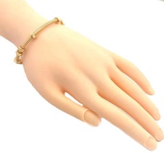 Cartier Écrou de Cartier 18k Rose Gold Bangle Bracelet w/ Cert Size 18