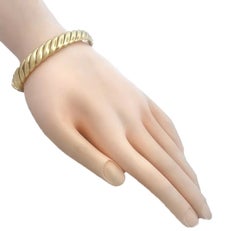David Yurman Cable Classics Armreif aus 18-karätigem Gelbgold mit Scharnier, 7"