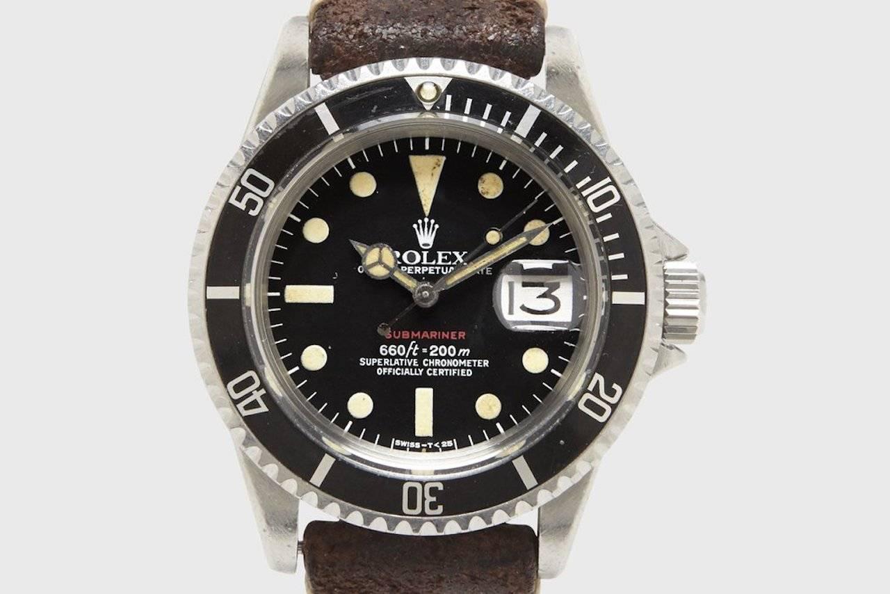 An automatic, stainless steel, Rolex Submariner with date.This watch could be considered the most iconic, and certainly the most recognizable watch in the Rolex stable. Since its inception into the Rolex line up in 1953 this watch has been worn and
