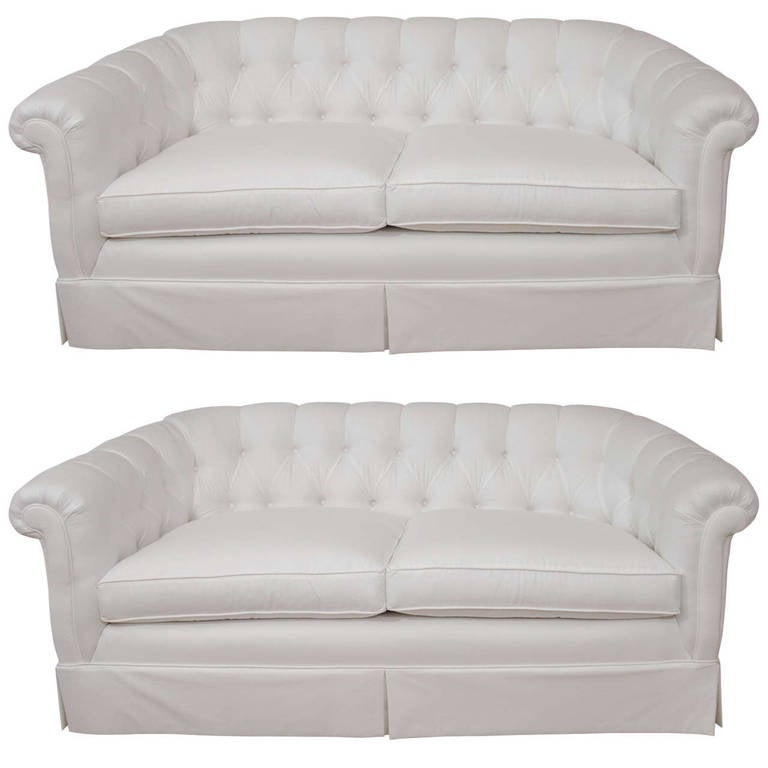 Pair of Vintage Loveseats