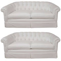 Pair of Vintage Loveseats