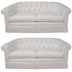 Pair of Vintage Loveseats