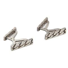 Hermès Sterling Silver Cufflinks