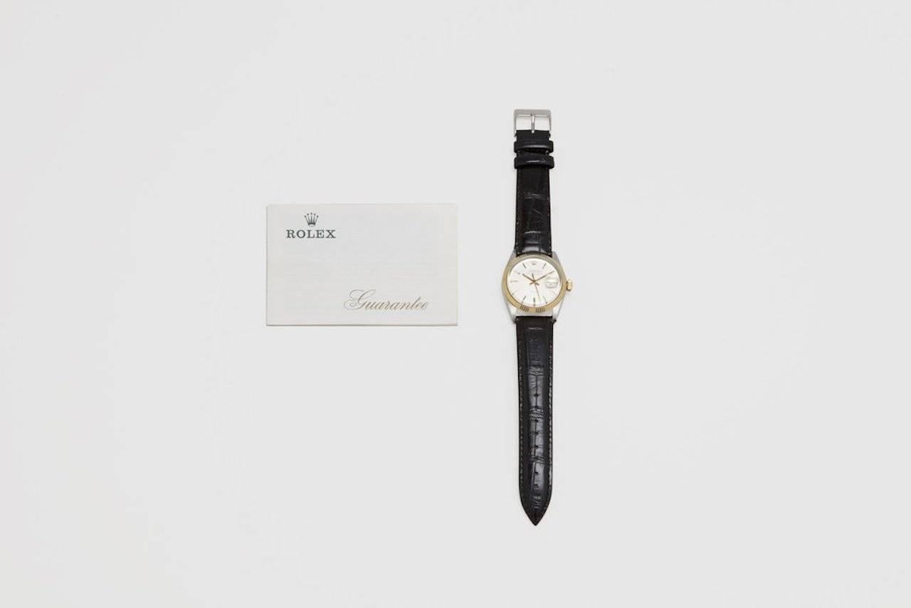 Women's or Men's Rolex Stainless Steel Oyster Perpetual Air King Date automatic Wristwatch