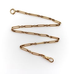 Art Deco 12K Gold-Filled Pocket Watch Chain