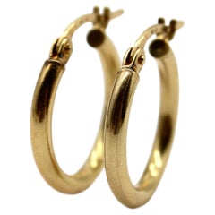 Vintage 14K Gold Hoops