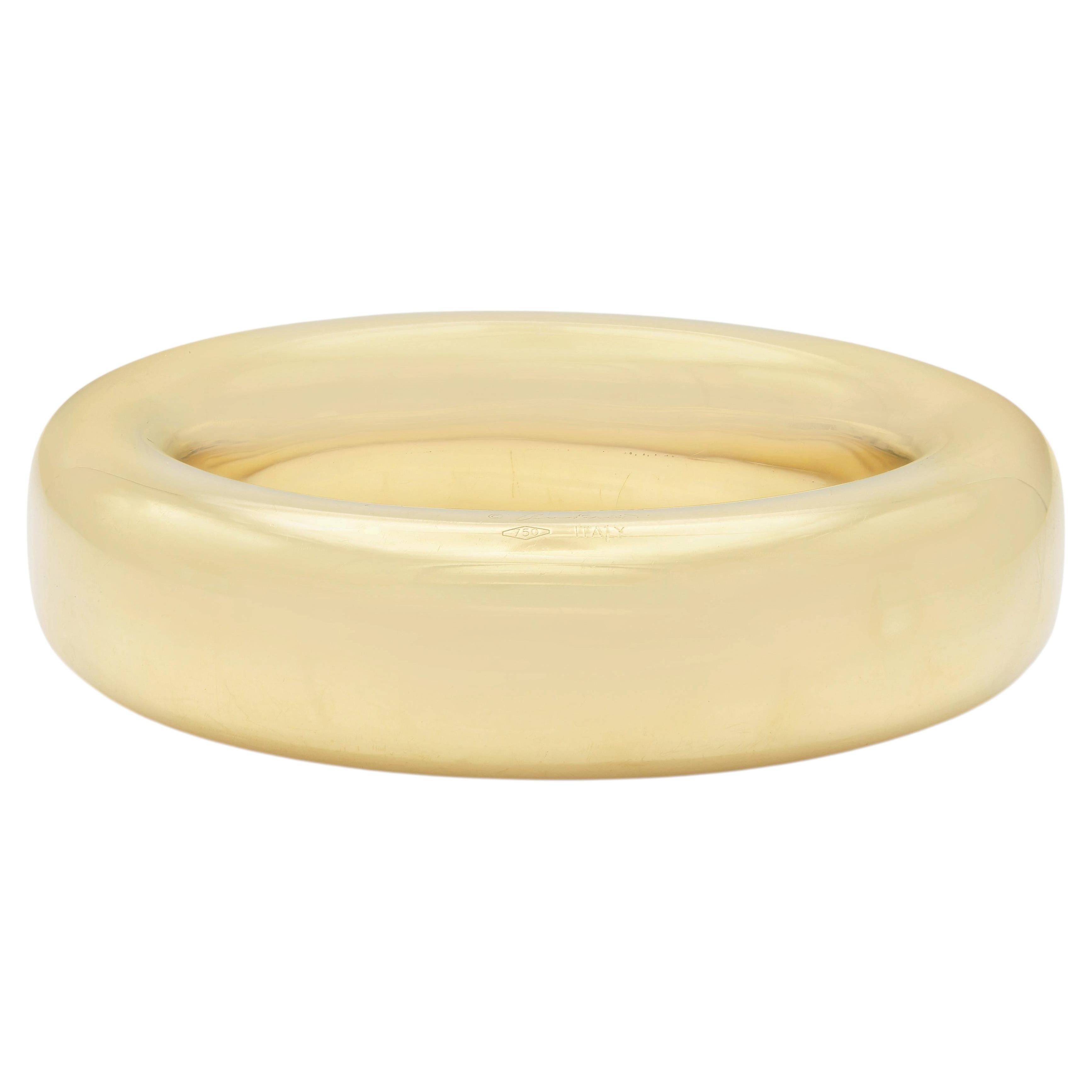 Tiffany & Co. Elsa Peretti Gold Doughnut Bangle Bracelet For Sale