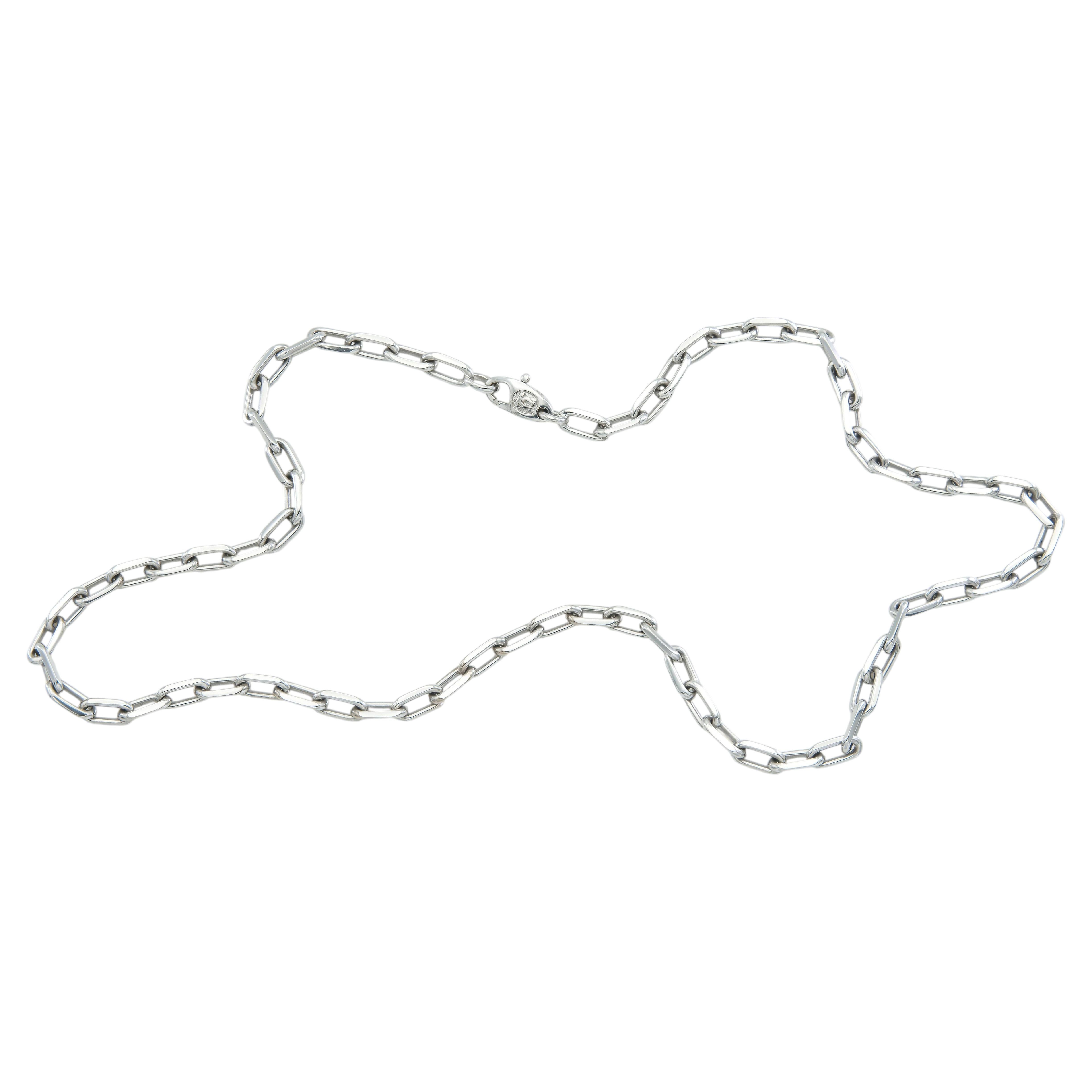 Cartier Santos Chain Necklace For Sale