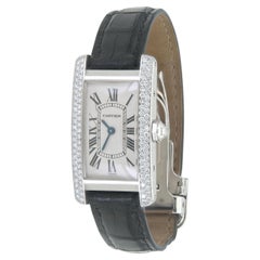 Cartier Tank Américaine Watch with Diamonds