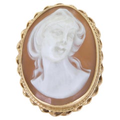Vintage 1950s Cameo Ring