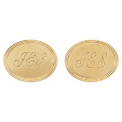 Vintage 1960s Tiffany & Co. Gold Cufflinks