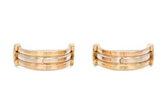 Vintage 1940s Cartier Double C Cufflinks