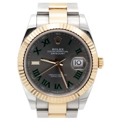 Rolex Datejust 41mm Wimbledon Dial Two-Toned Watch